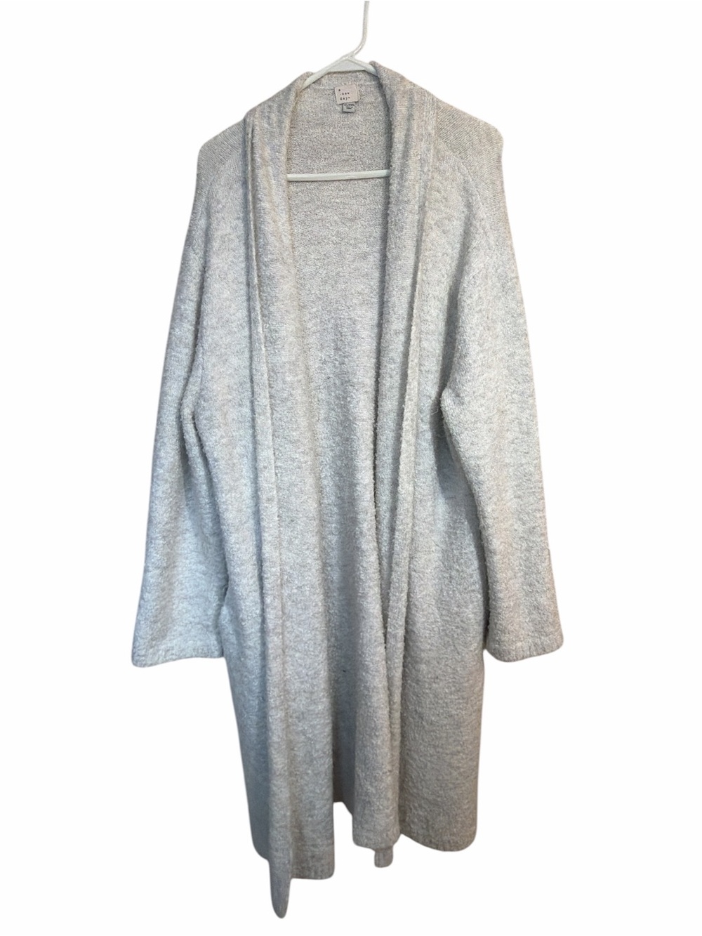 A New Day Open Front Duster Fuzzy Cardigan Long Comfy Cozy XL/XXL